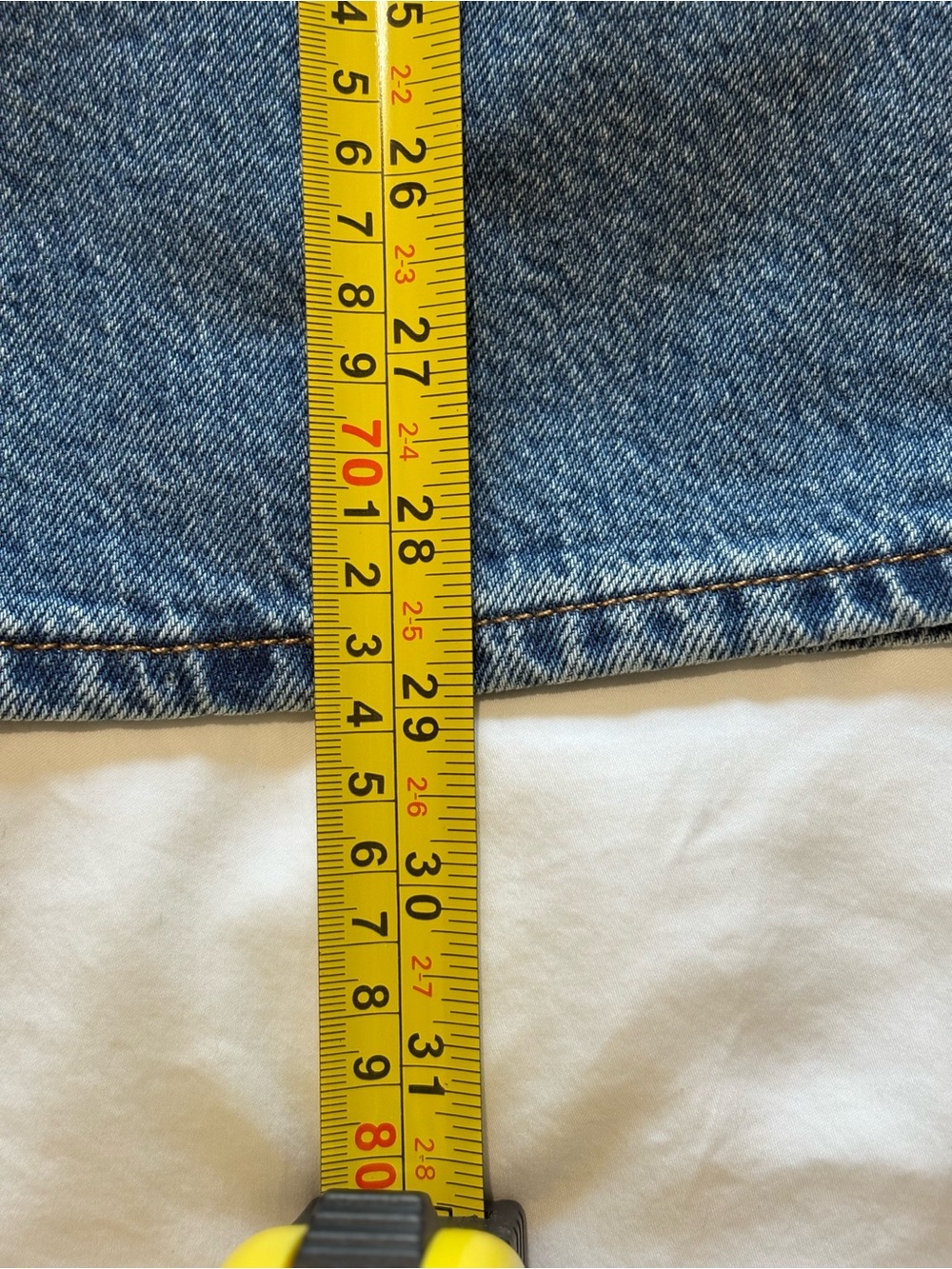 Levi's - Denim Midi Women's Jean Skirt - 27 - Picture 12 of 16